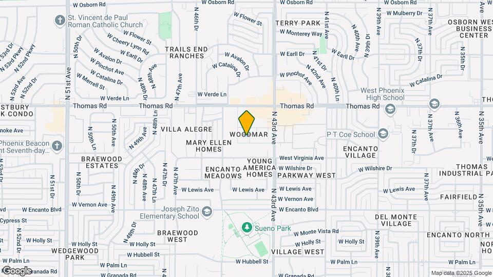 2682 N 43rd Ave Map and Location Details