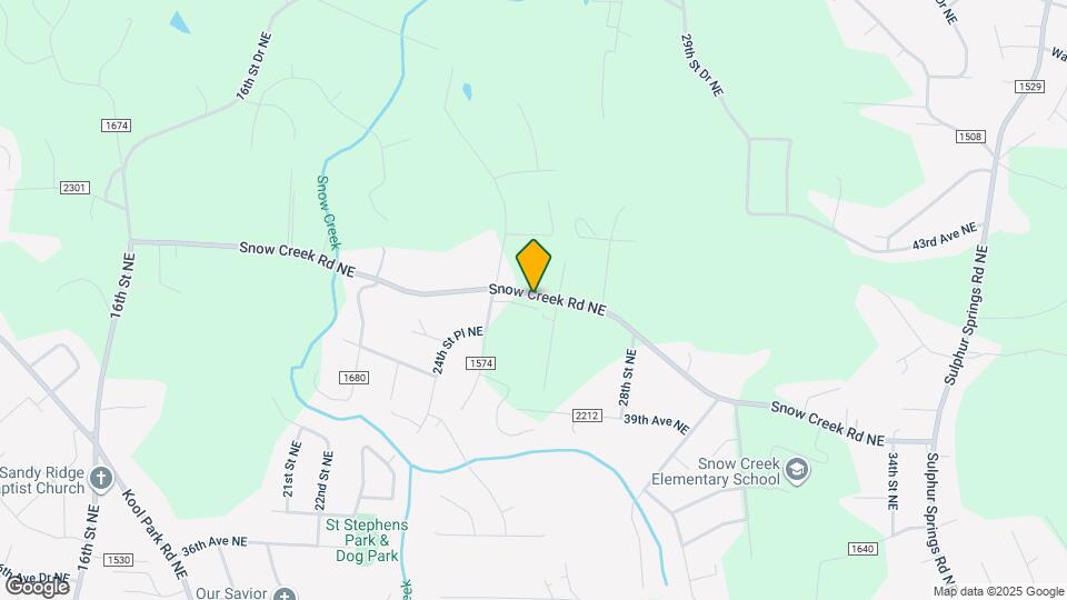 2550 Snow Creek Rd NE Map and Location Details
