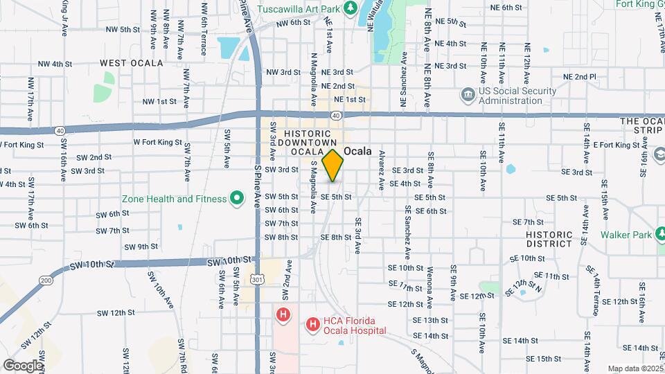 419 SE 1st Ave Mapa y Detalles de la Ubicación
