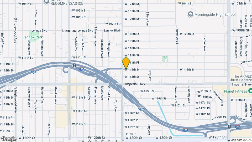 3940 W. 112th St. Mapa y Detalles de la Ubicación