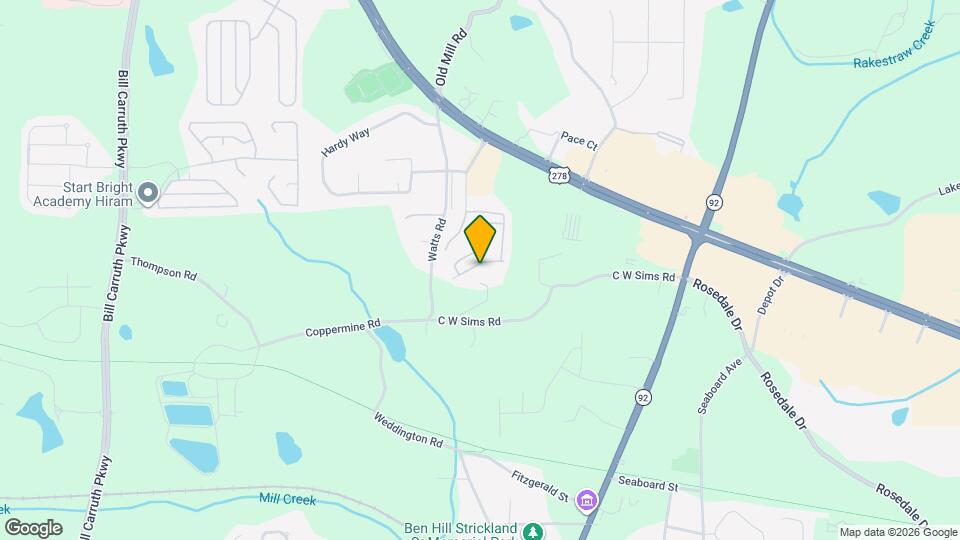 257 Venture Path Map and Location Details