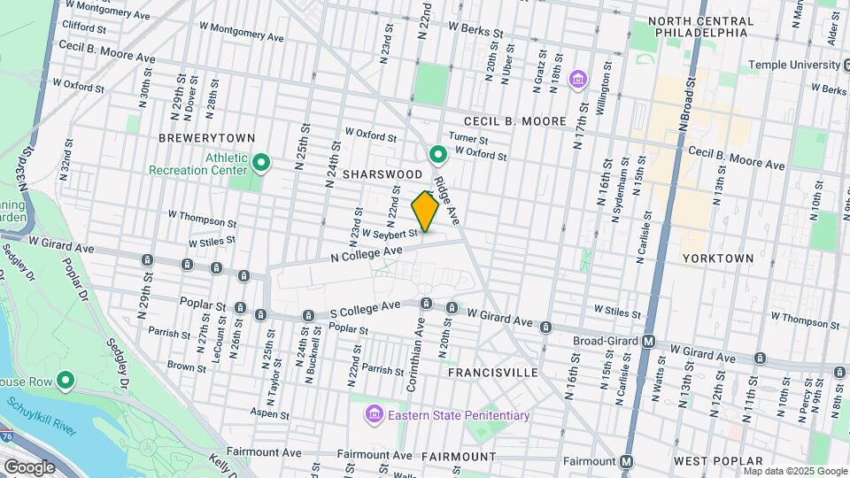 1329 N 21st St Map and Location Details