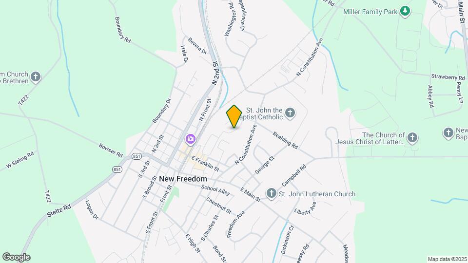 1305 Lincoln Wy Map and Location Details