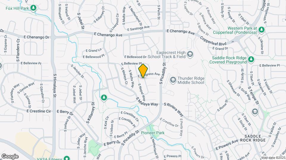 5225 S Netherland Way Map and Location Details