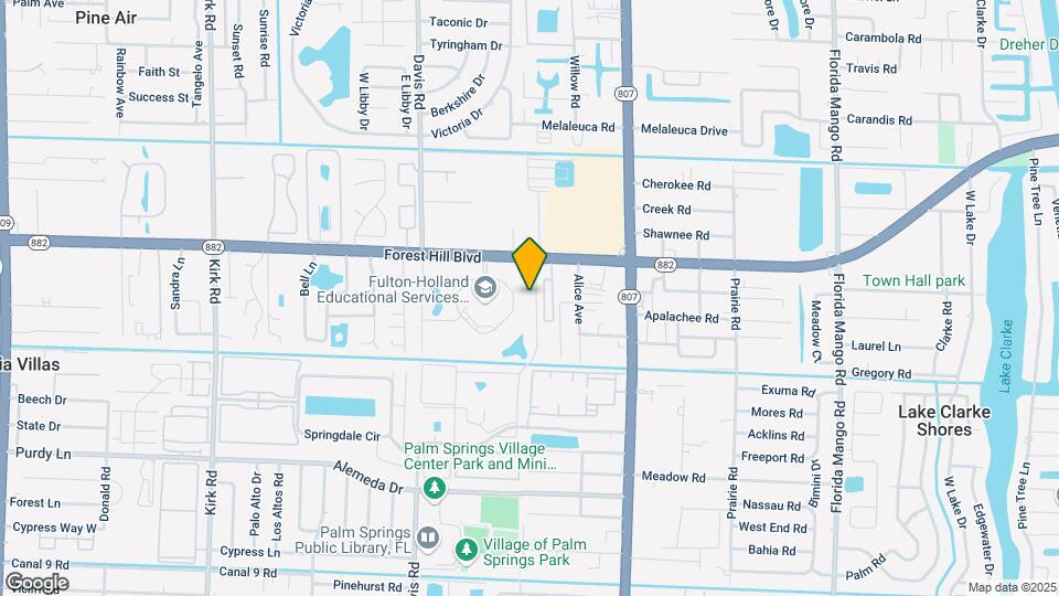 1821 Fairview Villas Dr Map and Location Details