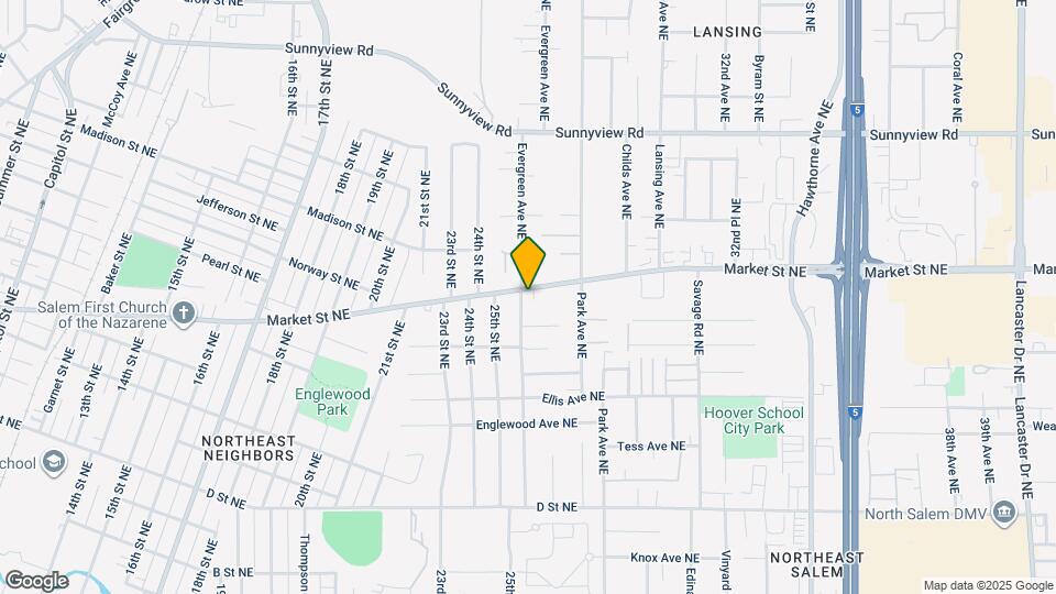 1574-1594-1594 Evergreen Ave NE Map and Location Details