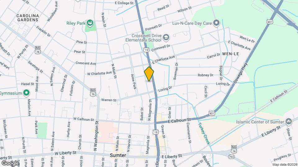 413 N Magnolia St Map and Location Details