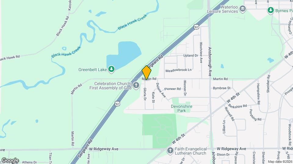 739 Martin Rd Map and Location Details