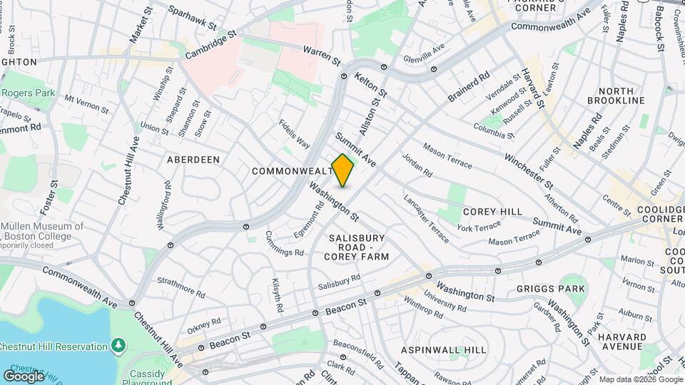 27 Commonwealth Terrace Map and Location Details