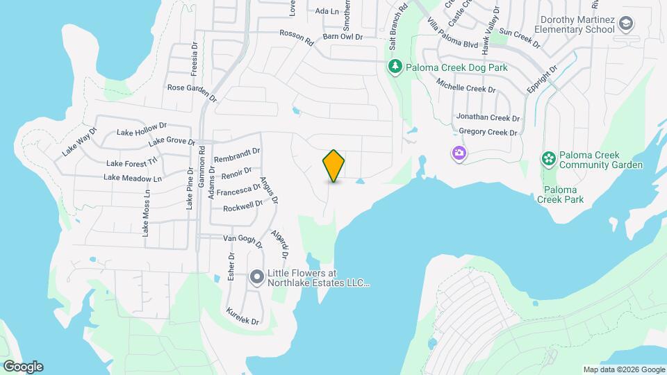 1809 Ordonez Dr Map and Location Details