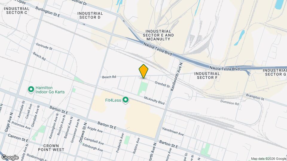 170 Grenfell St Map and Location Details