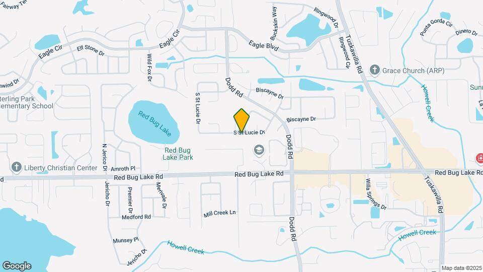 3545 S St Lucie Dr Map and Location Details