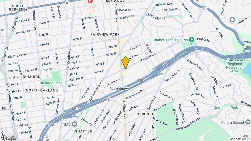 6024 Chabot Rd Mapa y Detalles de la Ubicación