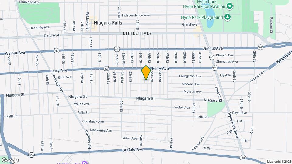 2414-2424 Orleans Ave Map and Location Details