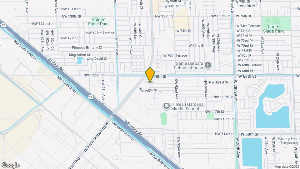 9378 NW 121st St Map and Location Details