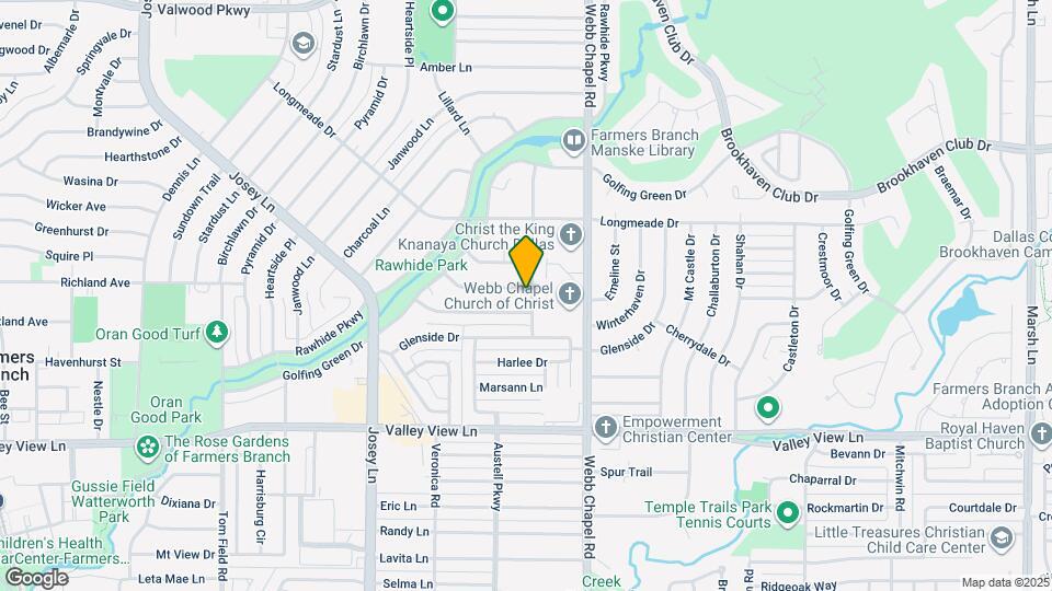 2942 Esterbrook Dr Map and Location Details
