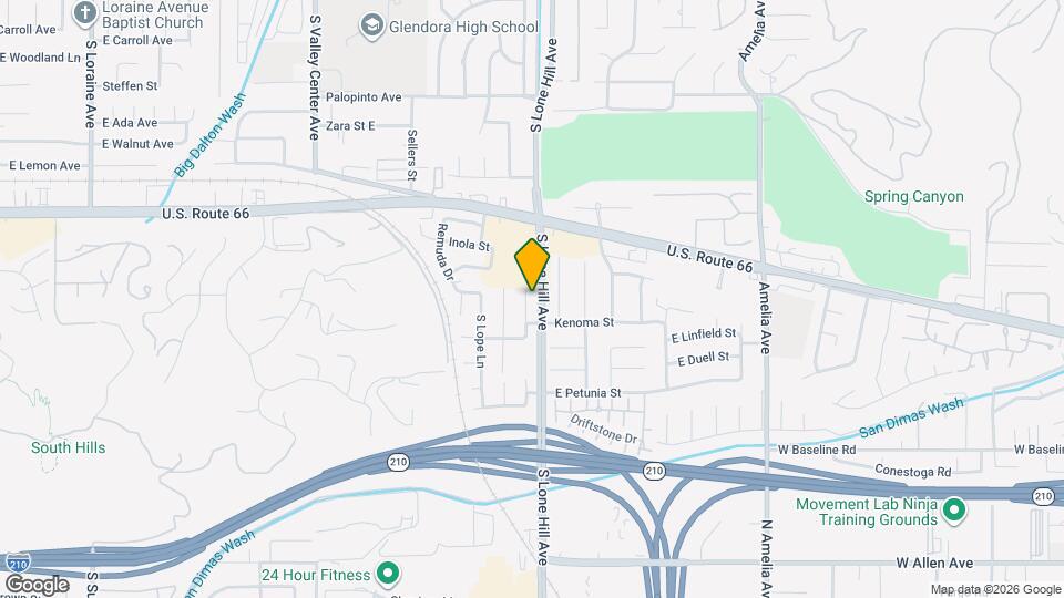 724 Cordelia Ave Mapa y Detalles de la Ubicación