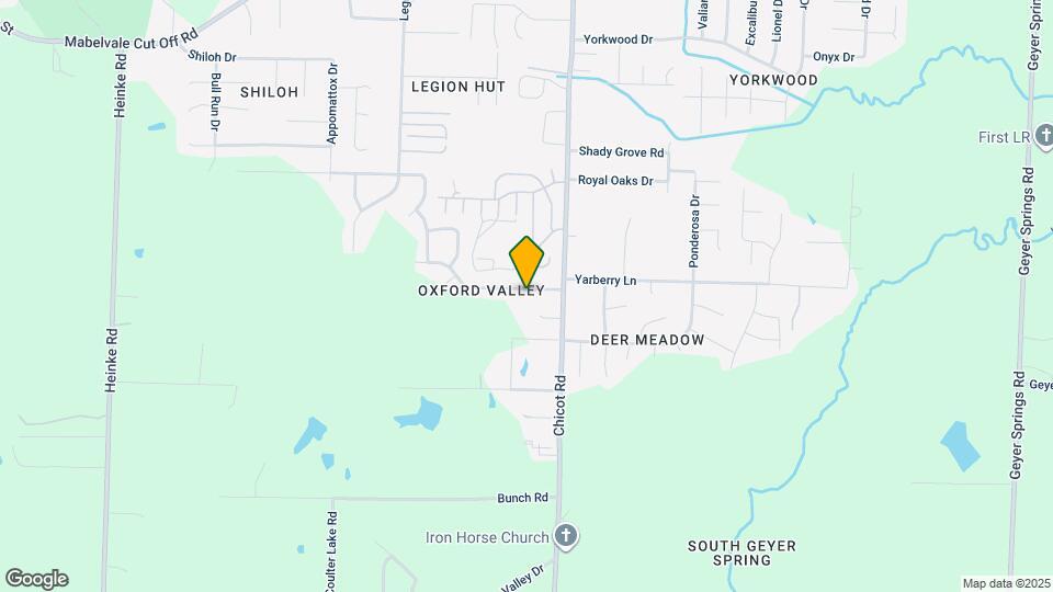 7623 Claybrook Rd Map and Location Details