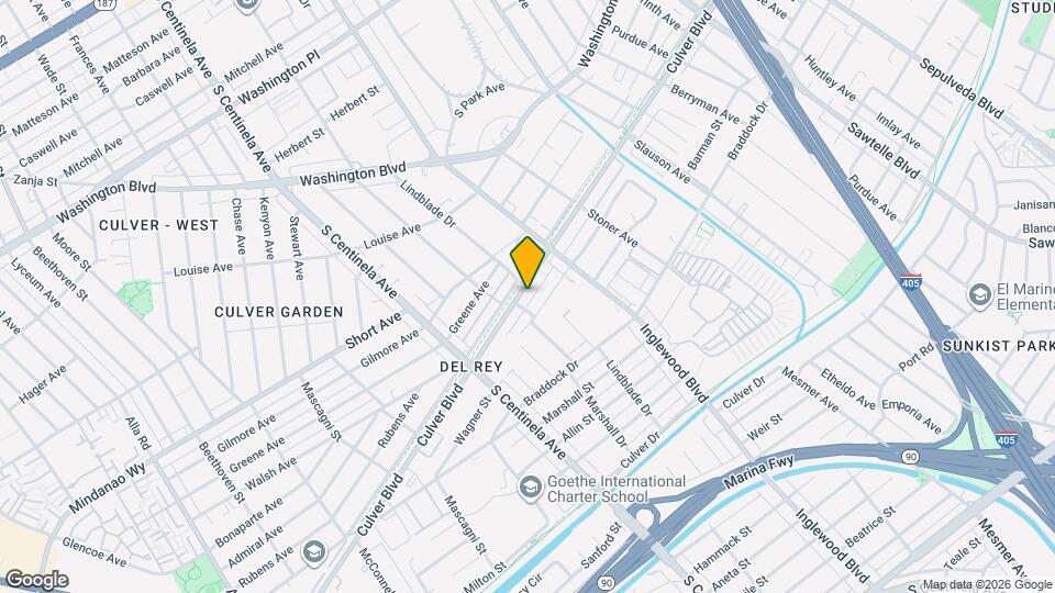 12058 Culver Blvd, Unit 12058 Map and Location Details