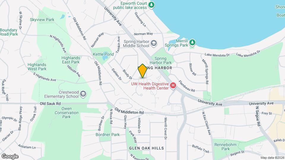 5331 Brody Dr Map and Location Details