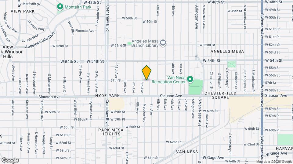 2910 57th St Mapa y Detalles de la Ubicación