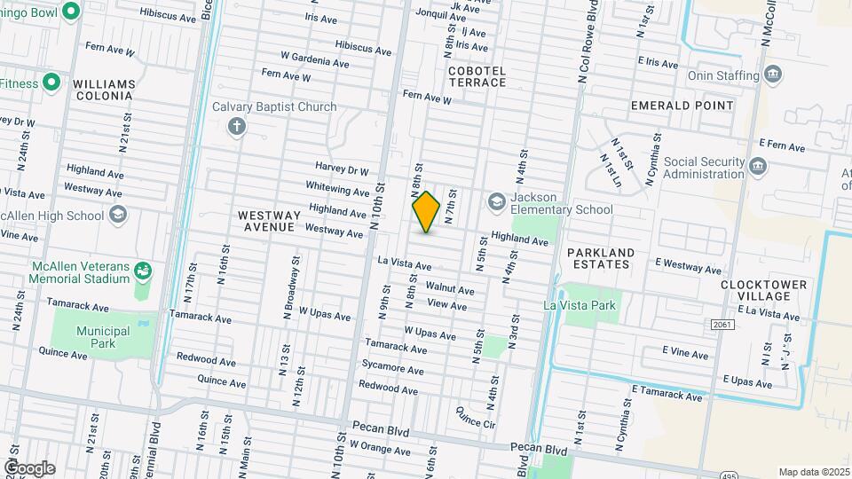 716 Westway Ave Map and Location Details