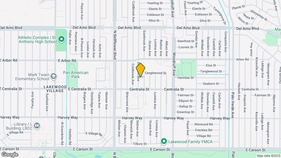 4544 Dunrobin Ave Map and Location Details