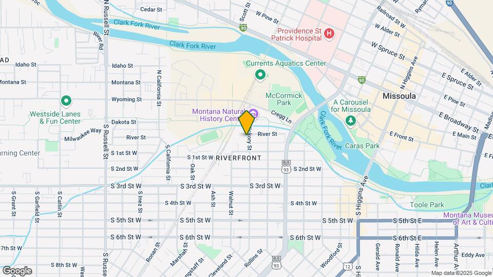 205 Hickory St Map and Location Details