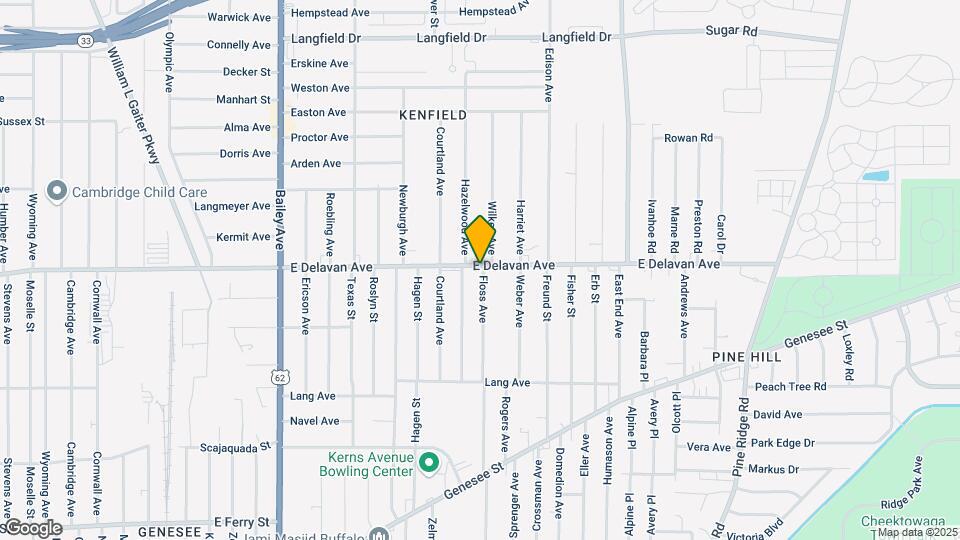 1395 E Delavan Ave Mapa y Detalles de la Ubicación