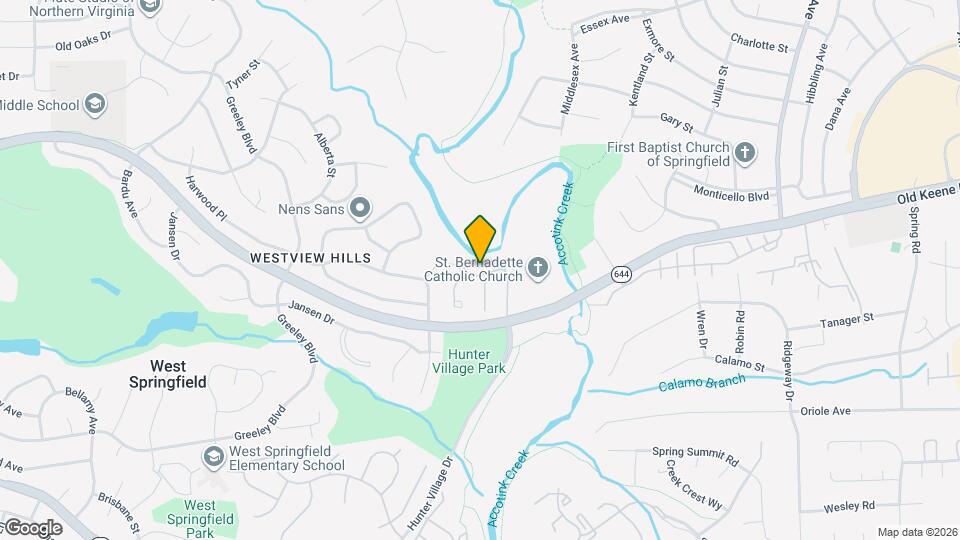 7716 Tiverton Dr Map and Location Details