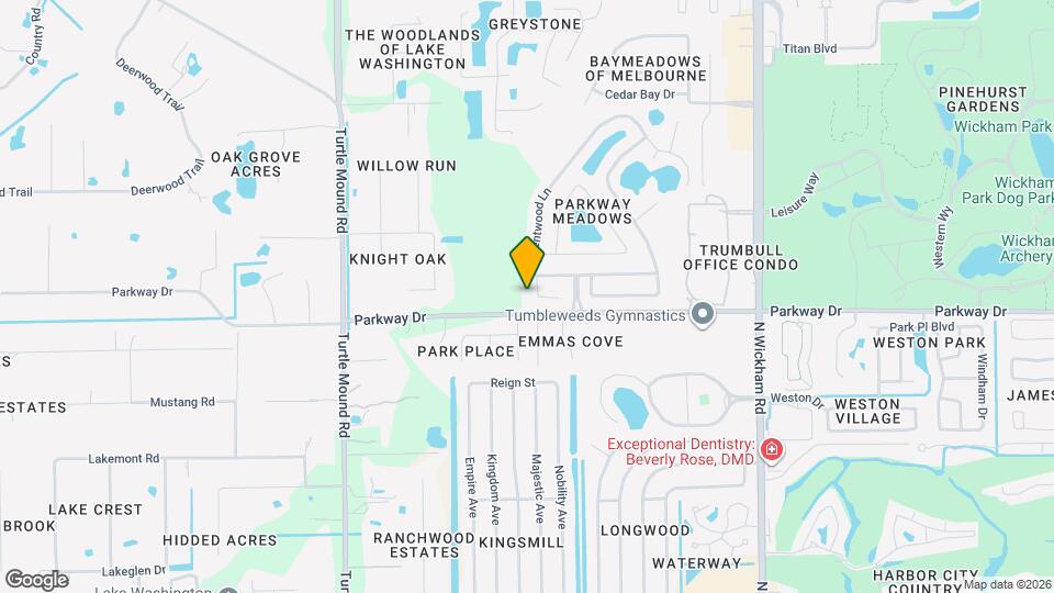 3412 Lawn Brook Ct Map and Location Details