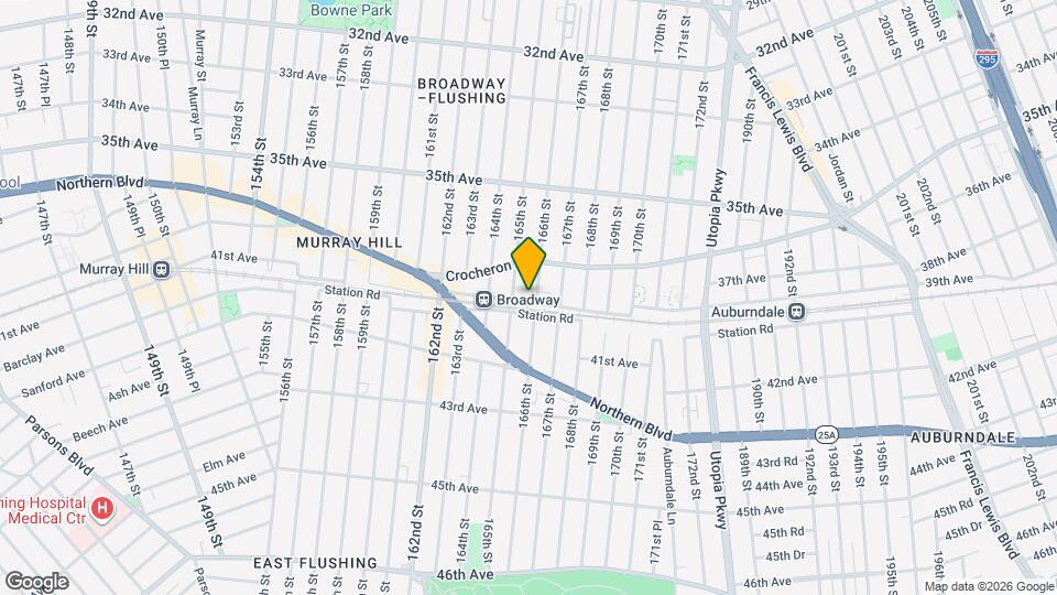3636 166th St Mapa y Detalles de la Ubicación