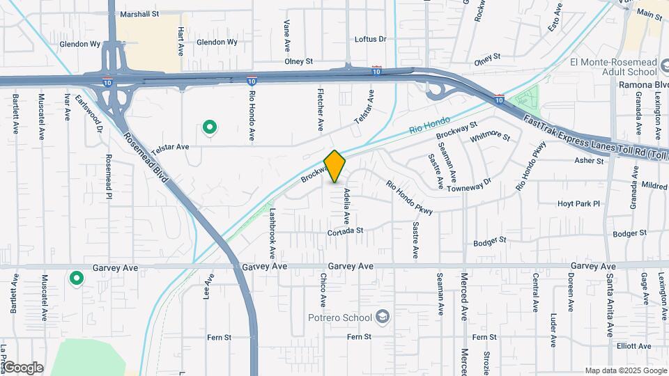 3211 Adelia Ave Map and Location Details