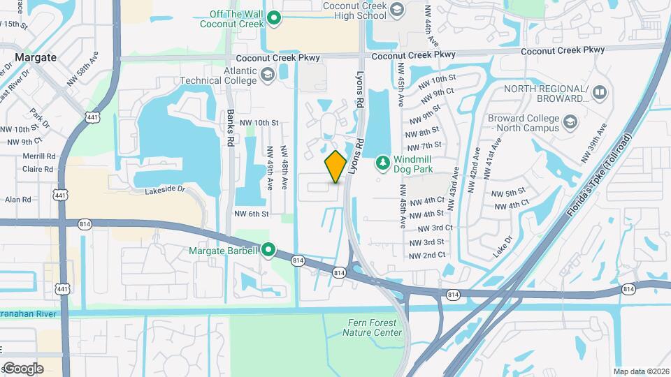 533 NW 47th Ave Map and Location Details