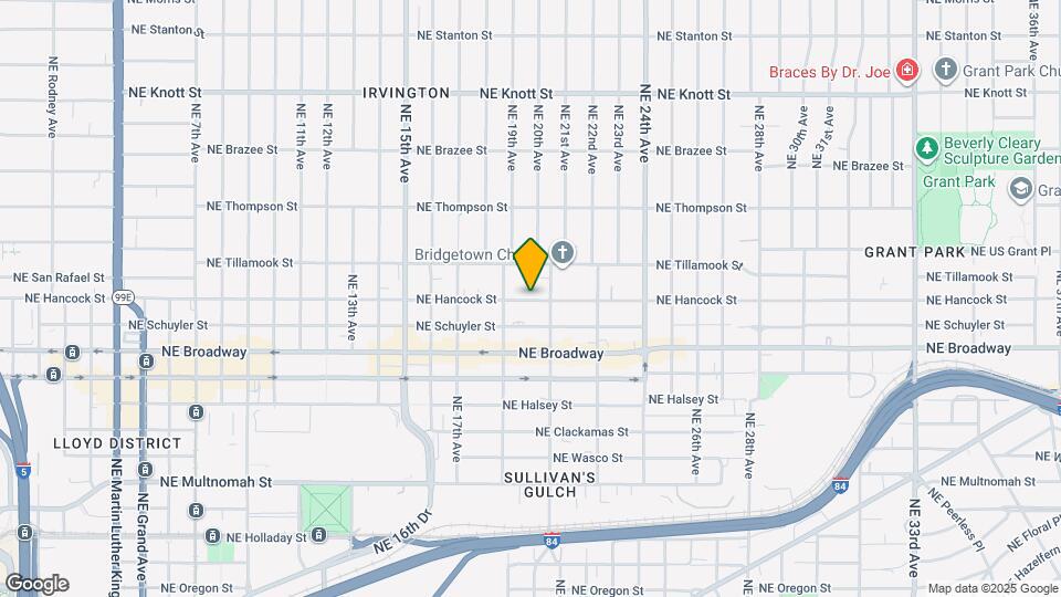 2027 NE Hancock St Map and Location Details