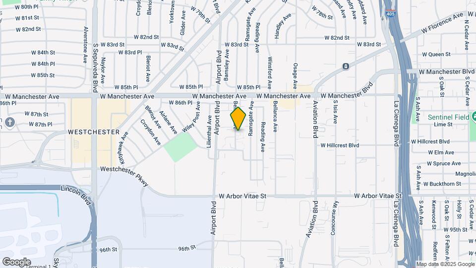 8752.5 Belford Ave Map and Location Details