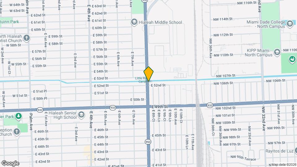 811 E 52nd St, Unit 101 Map and Location Details