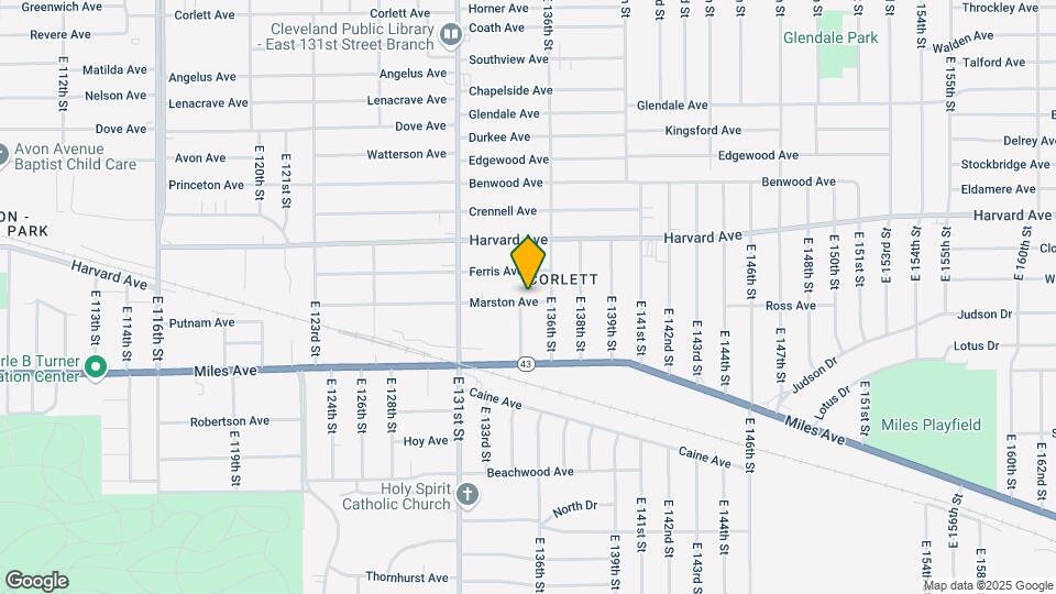 13505 Marston Ave Map and Location Details