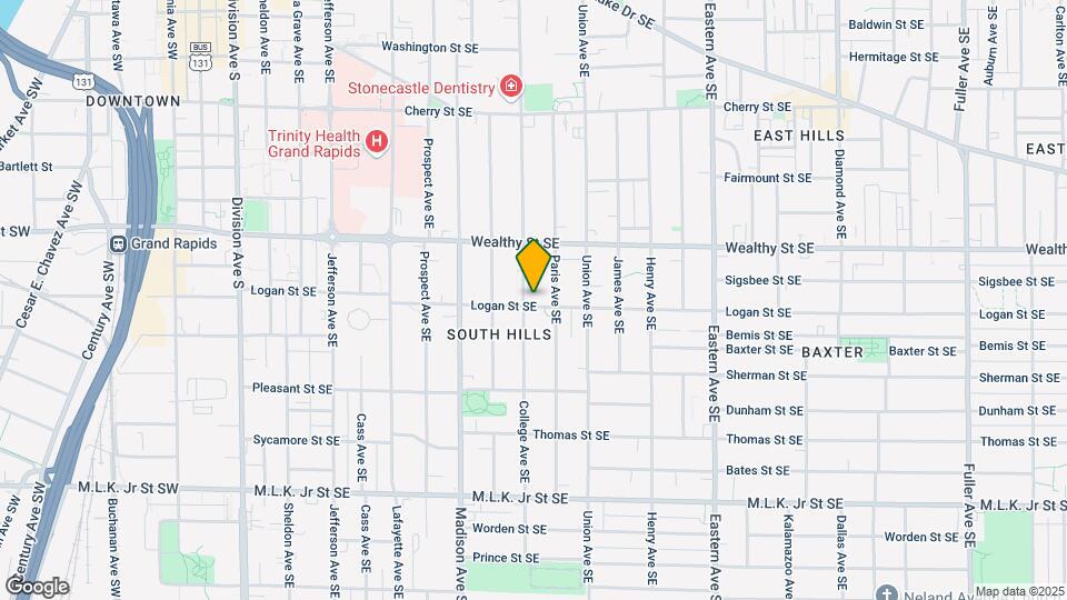 456 College Ave SE Map and Location Details