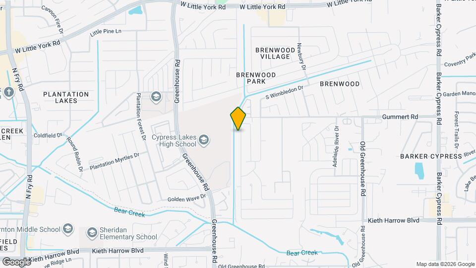 5819 Long Arbor Ln Map and Location Details