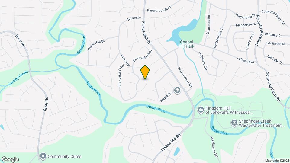 3888 Brookgreen Point Mapa y Detalles de la Ubicación