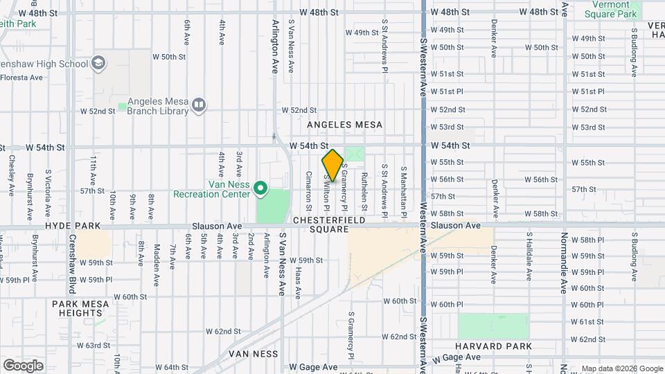 5610 S Wilton Pl, Unit 5610 Mapa y Detalles de la Ubicación