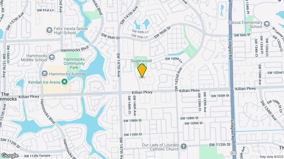 10255 SW 145th Pl Map and Location Details