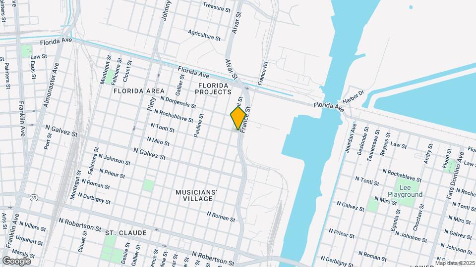 4122 N Rocheblave St Map and Location Details