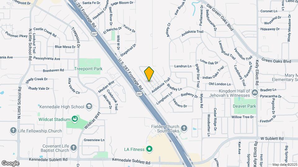 5612 Chimney Rock Dr Map and Location Details