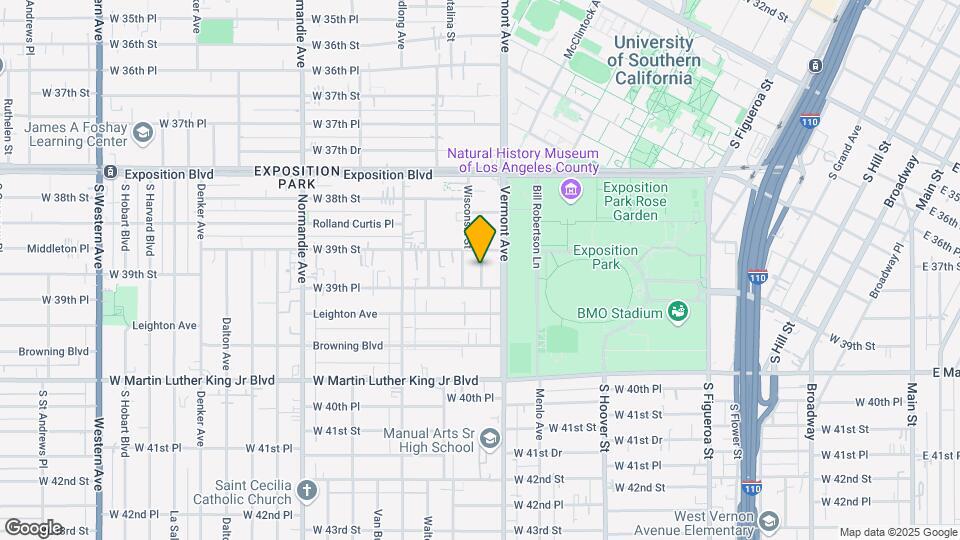 3923 Wisconsin St Map and Location Details