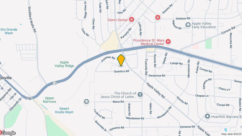 17924 Quantico Rd Map and Location Details