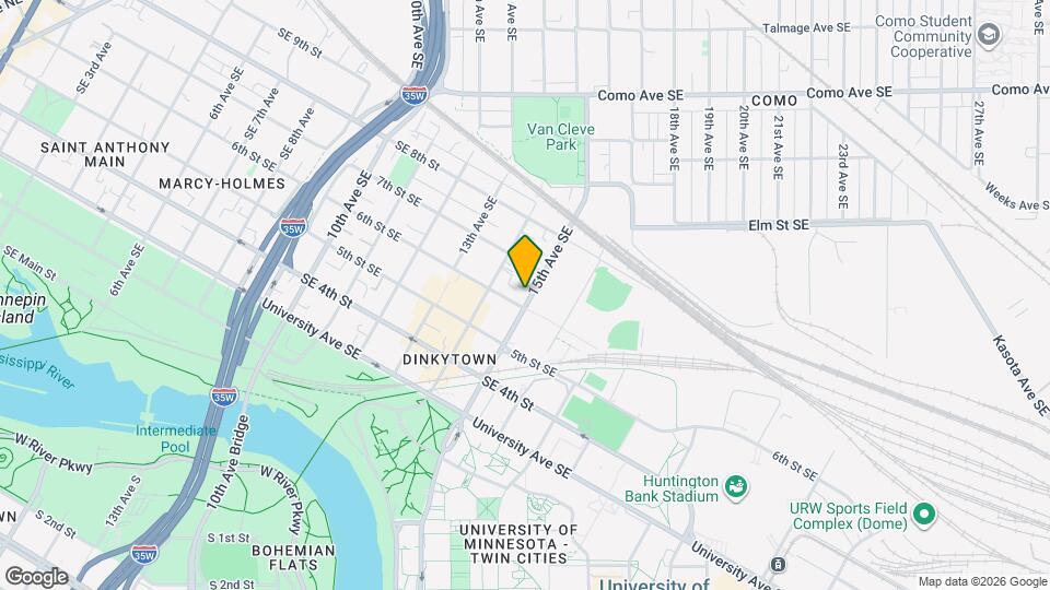 609 15th Ave SE Mapa y Detalles de la Ubicación