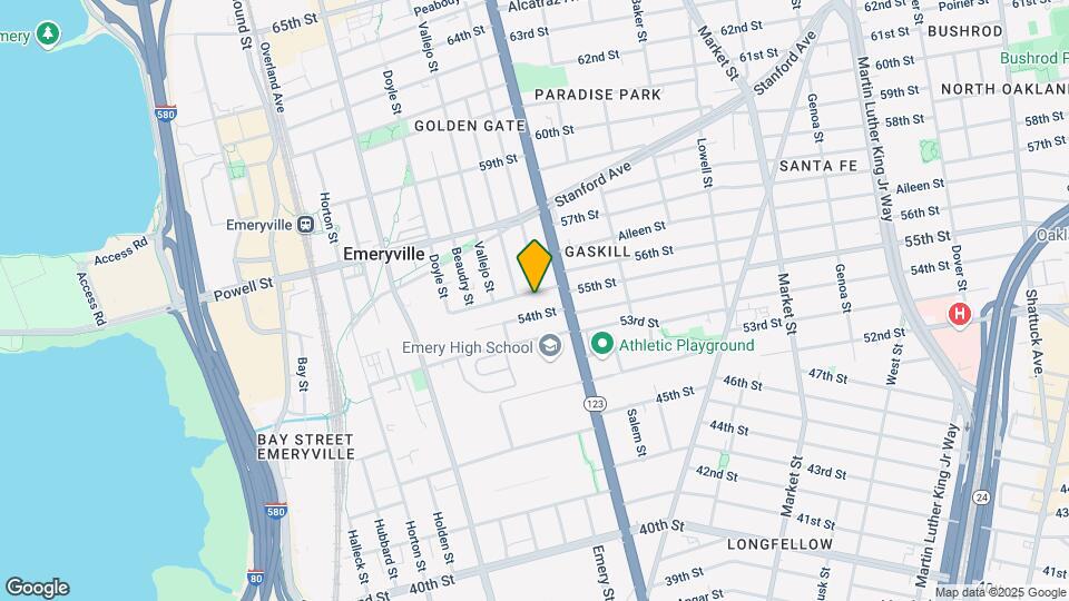 1153 55th St Map and Location Details