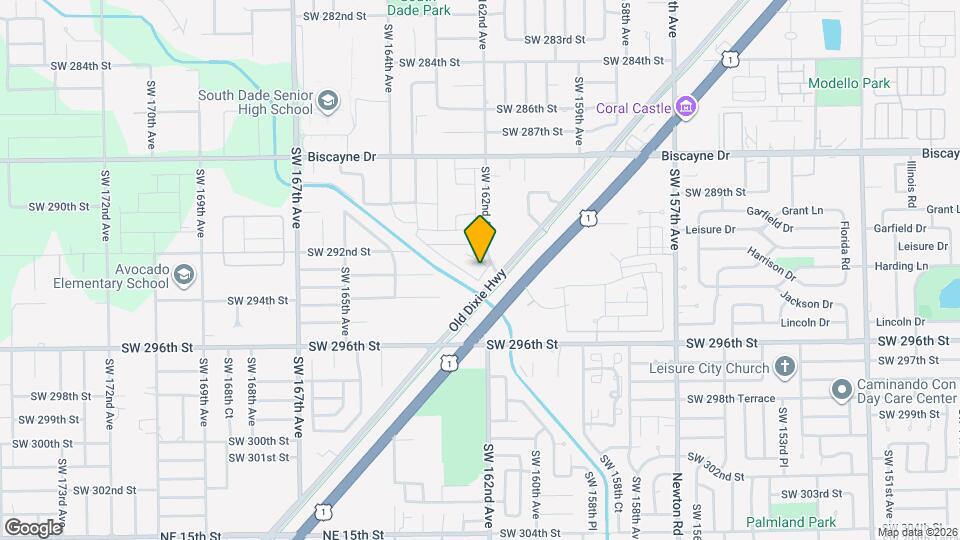 29278 SW 162nd Ct Map and Location Details